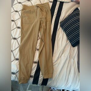 Mens Tan Jogger Pants